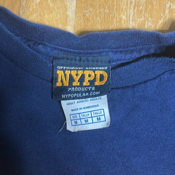 NYPD long sleeve tshirt - Picture 4 of 8